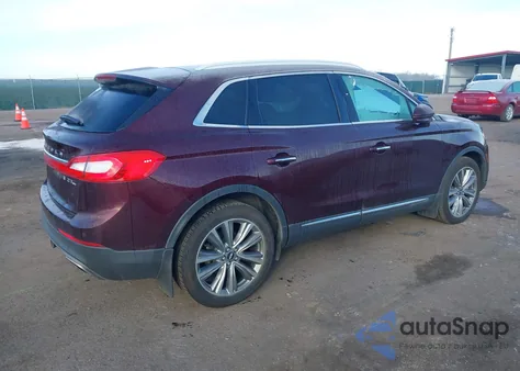 2017 Lincoln Mkx Reserve from USA, damaged, VIN 2LMPJ8LP4HBL19253